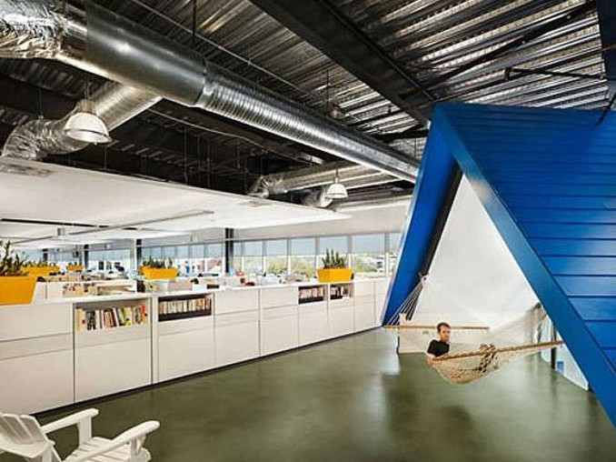 Самые необычные офисные пространства от лучших компаний мира