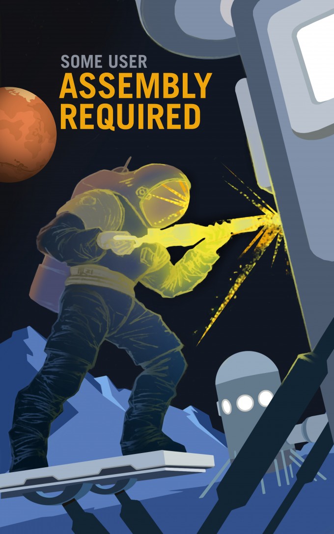 NASA создало серию плакатов, чтобы найти исследователей для марсианской миссии (фото)