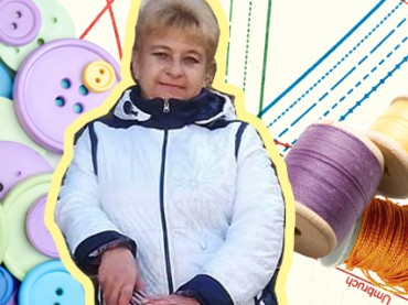Днем торгует на рынке, вечером рисует одежду: история украинки, которая начала «фрилансить» в 52 года без знания компьютера и английского