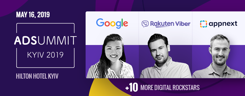 Міжнародна конференція з мобільної та відеореклами Ad Summit Kyiv 2019