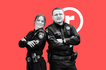 Інтерв’ю з патрульними Віктором Кучеренком та Лілією Чаплигою: про особисту витримку копа, залаштунки чергувань та безпеку міста